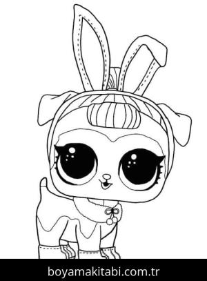 LOL Surprise boyama sayfası – yaratıcılığı geliştirir, keyifli zaman