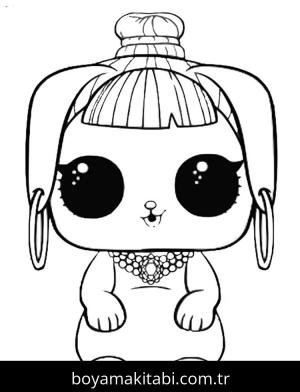 LOL Surprise boyama sayfası – boyama etkinliği, çocuk aktivitesi