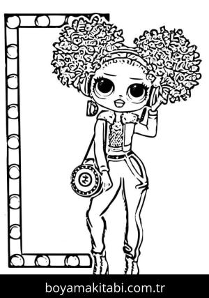 LOL Surprise boyama sayfası – ücretsiz yazdır, boyama etkinliği