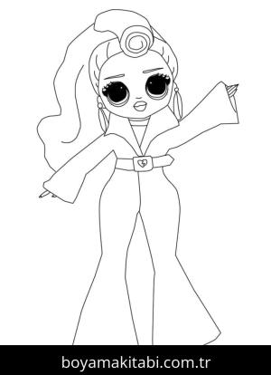 LOL Surprise boyama sayfası – boyama çalışması, yaratıcılığı geliştirir