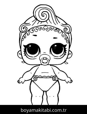 LOL Surprise boyama sayfası – yaratıcılığı geliştirir, keyifli zaman