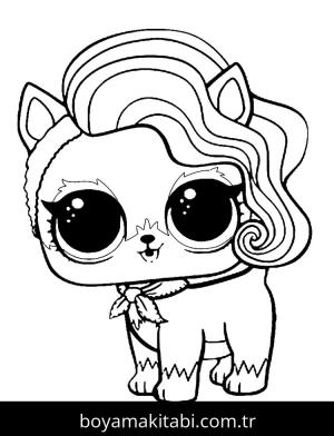 LOL Surprise boyama sayfası – boyama çalışması, yaratıcılığı geliştirir