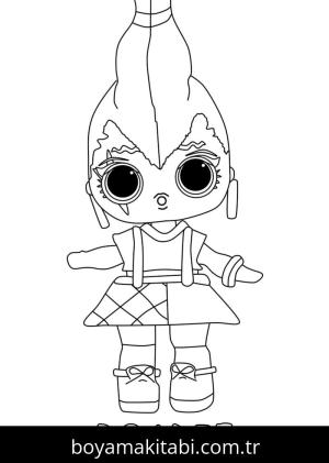 LOL Surprise boyama sayfası – ücretsiz yazdır, boyama etkinliği