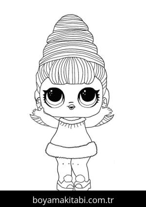 LOL Surprise boyama sayfası – ücretsiz yazdır, boyama etkinliği