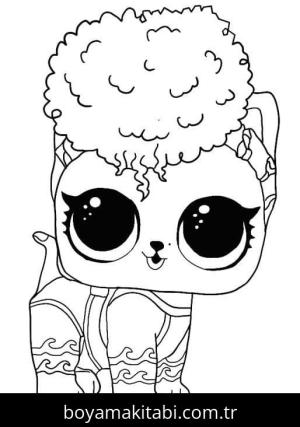 LOL Surprise boyama sayfası – yaratıcılık, eğlenceli etkinlik