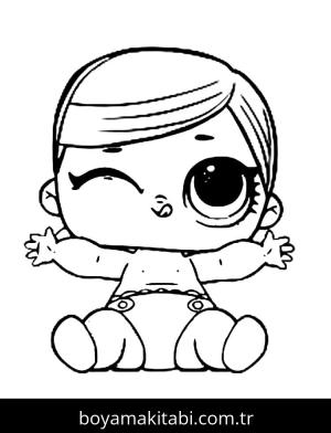 LOL Surprise boyama sayfası – keyifli zaman, renkli çizimler