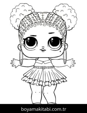LOL Surprise boyama sayfası – ücretsiz yazdır, boyama etkinliği