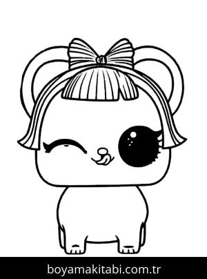 LOL Surprise boyama sayfası – yaratıcılığı geliştirir, keyifli zaman