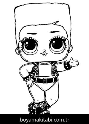 LOL Surprise boyama sayfası – ücretsiz yazdır, boyama etkinliği