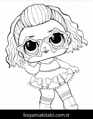 LOL Surprise boyama sayfası – boyama etkinliği, çocuk aktivitesi