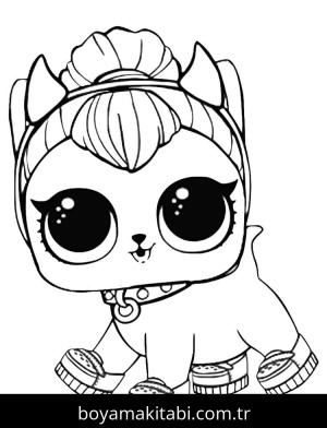 LOL Surprise boyama sayfası – yaratıcılık, eğlenceli etkinlik