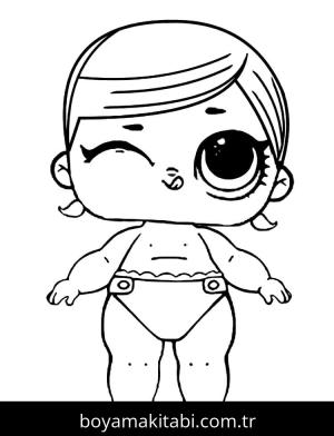 LOL Surprise boyama sayfası – yaratıcılığı geliştirir, keyifli zaman