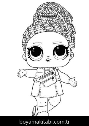 LOL Surprise boyama sayfası – boyama etkinliği, çocuk aktivitesi