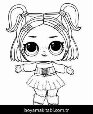 LOL Surprise boyama sayfası – keyifli zaman, renkli çizimler