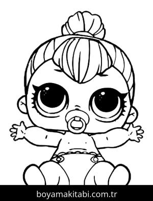 LOL Surprise boyama sayfası – boyama etkinliği, çocuk aktivitesi