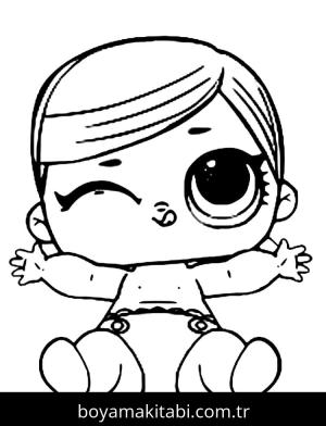 LOL Surprise boyama sayfası – boyama çalışması, yaratıcılığı geliştirir