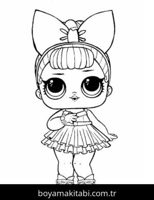 LOL Surprise boyama sayfası – boyama etkinliği, çocuk aktivitesi