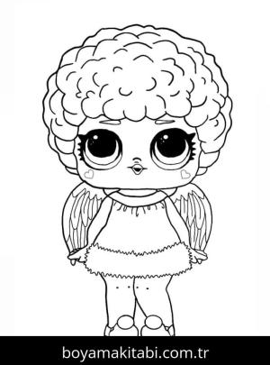 LOL Surprise boyama sayfası – çocuk aktivitesi, PDF indir