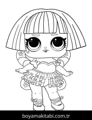 LOL Surprise boyama sayfası – yaratıcılığı geliştirir, keyifli zaman