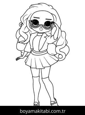 LOL Surprise boyama sayfası – boyama çalışması, yaratıcılığı geliştirir