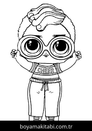 LOL Surprise boyama sayfası – okul öncesi, evde etkinlik