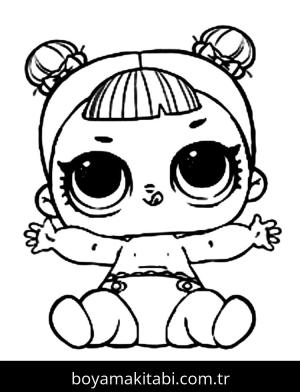LOL Surprise boyama sayfası – yaratıcılık, eğlenceli etkinlik