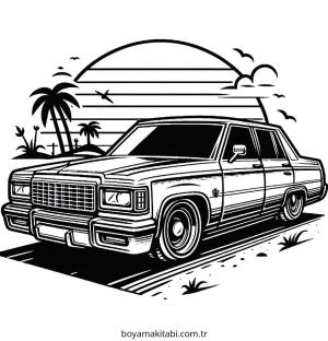 Lowrider Boyama Sayfaları