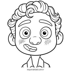 Luca boyama sayfası – yaratıcılığı geliştirir, keyifli zaman