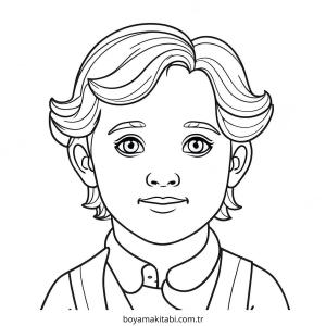 Luca boyama sayfası – çocuk aktivitesi, PDF indir