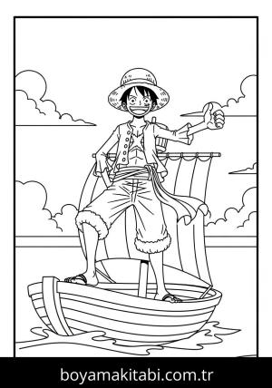 Luffy boyama sayfası 48296,  coloring page, 