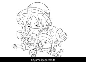 Luffy boyama sayfası – yaratıcılığı geliştirir, keyifli zaman