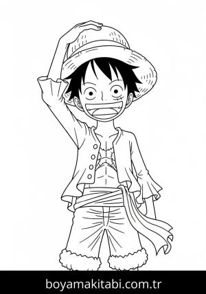 Luffy boyama sayfası 48301,  coloring page, 