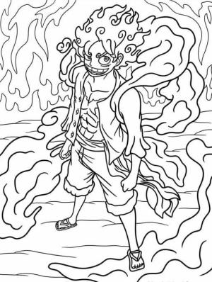 Luffy boyama sayfası,  coloring page, Luffy çiz 5, 