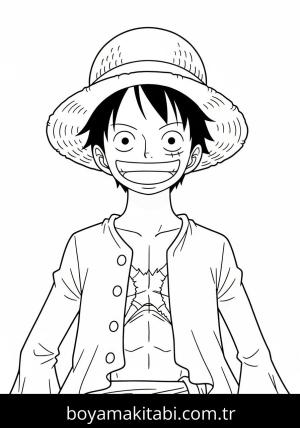 Luffy boyama sayfası 48305,  coloring page, 
