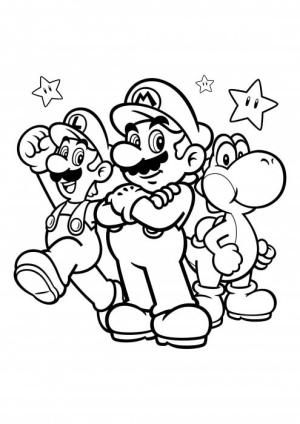 Luigi boyama sayfası,  coloring page, Luigi ve Arkadaşları, 