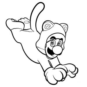 Luigi boyama sayfası,  coloring page, Luigi Kedisi, 