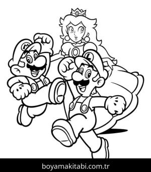 Luigi boyama sayfası – okul öncesi, evde etkinlik