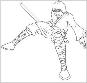 Luke Skywalker boyama sayfası,  coloring page, Kızgın Luke Skywalker, 