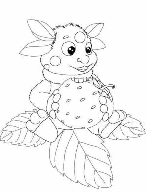 Luntik boyama sayfası,  coloring page, Yazdır Luntik Resim, 