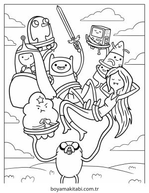 Macera Zamanı Boyama