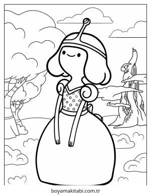 Macera Zamanı boyama sayfası – eğitici aktivite, yaratıcılık