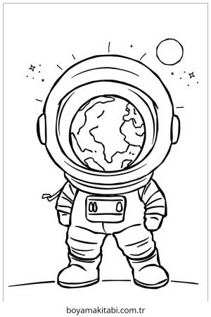 Macera boyama sayfası – el becerilerini geliştirir, boyama çalışması