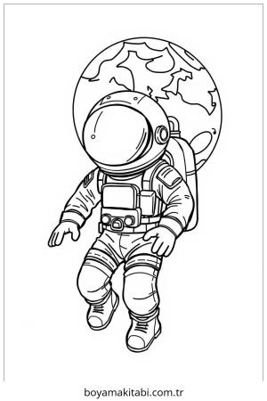 Macera boyama sayfası – el becerilerini geliştirir, boyama çalışması