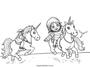 Macera boyama sayfası – yaratıcılığı geliştirir, keyifli zaman