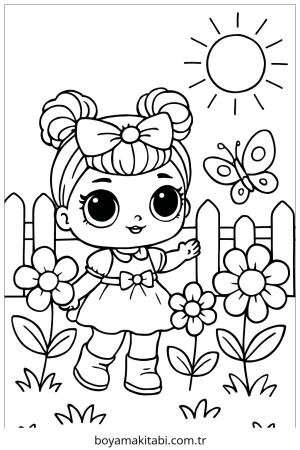 Macera boyama sayfası – kolay boyama, eğitici aktivite