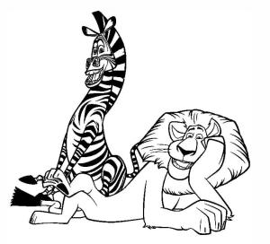 Madagascar boyama sayfası,  coloring page, Madagaskar Resim, 