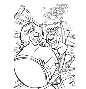 Madagascar boyama sayfası,  coloring page, Alex Resim, 