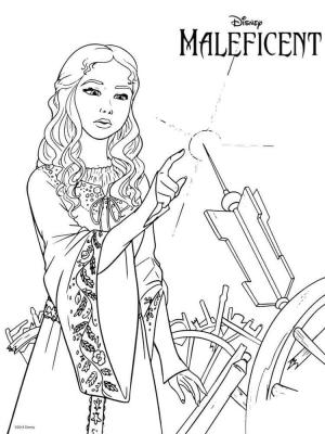 Malefiz boyama sayfası,  coloring page, Malefiz Disney Filmi, 