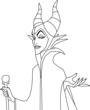 Malefiz boyama sayfası,  coloring page, Karikatür Malefiz, 