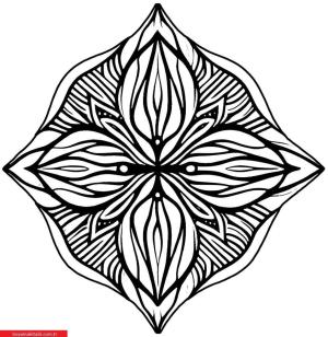 Mandala boyama sayfası, coloring page, ,